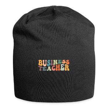 Groovy Professeur de commerce - Bonnet en jersey - noir - Devant