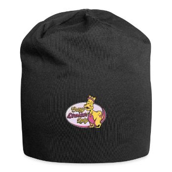 Dinosaure adulte dinosaure - Bonnet en jersey - noir - Devant