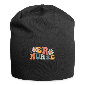 Groovy ER Infirmière d’urgence - Bonnet en jersey - noir - Devant