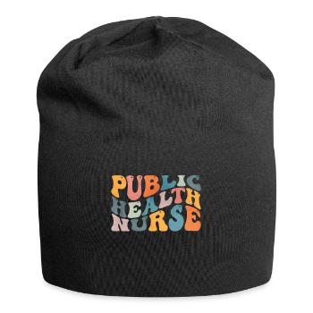 Groovy Public Health Nurse Health - Jersey Beanie - black - Front