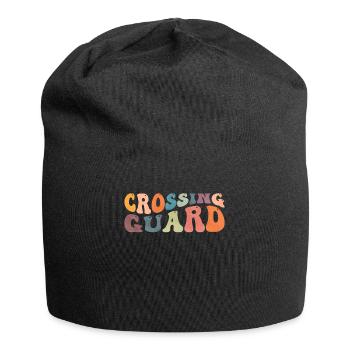 Groovy Brigadier Zebra Crossing Keeper - Bonnet en jersey - noir - Devant