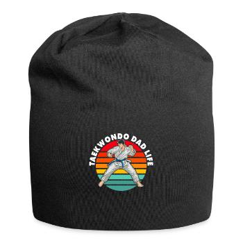 Taekwondo Père Taekwondo - Bonnet en jersey - noir - Devant