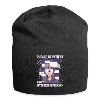 Psychologie Psychologe - Jersey-Beanie - Schwarz - Vorne