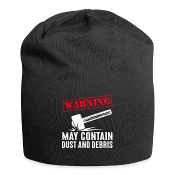 Fun day of house demolition - Jersey Beanie - black - Front