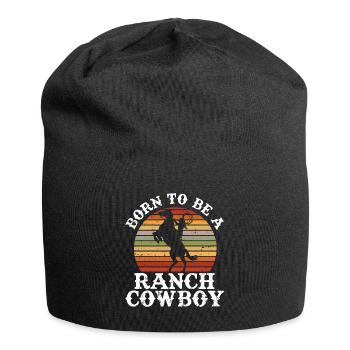 Rodeo Cowboy Ranch Cowboy - Bonnet en jersey - noir - Devant
