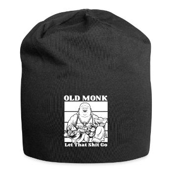 Buddha Buddhist Buddha, let go of the shit - Jersey Beanie - black - Front