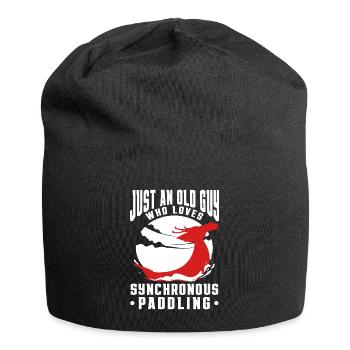 Lustige Drachenbootrennen - Jersey-Beanie - Schwarz - Vorne