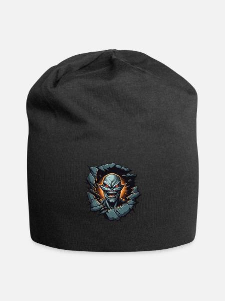 Das Monster in mir - Jersey-Beanie - Schwarz