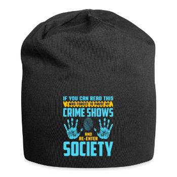 Lustig Forensischer Wissenschaftler Wissenschaft - Jersey-Beanie - Schwarz - Vorne