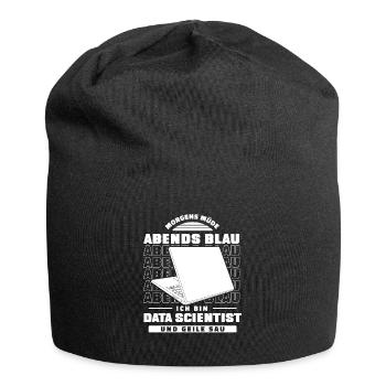 Data Science Data Analyst - Jersey-Beanie - Schwarz - Vorne