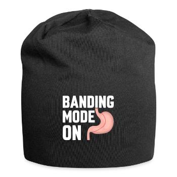 Lustige Magenbypass-Operation Bariatrie - Jersey-Beanie - Schwarz - Vorne