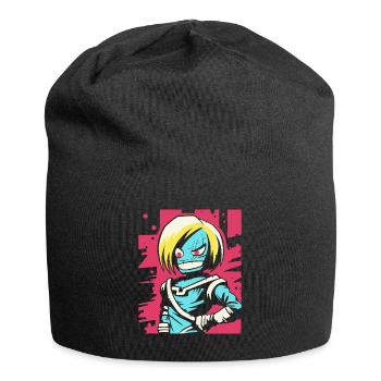 General Zombie Rebel Anime - Jersey Beanie - black - Front
