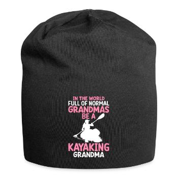 Kayak Granny Kayaker Granny - Bonnet en jersey - noir - Devant