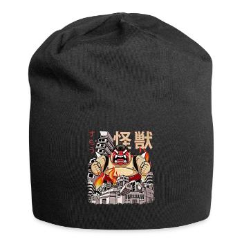 Kaiju Sumo Wrestler Monstres Anime Japonais - Bonnet en jersey - noir - Devant