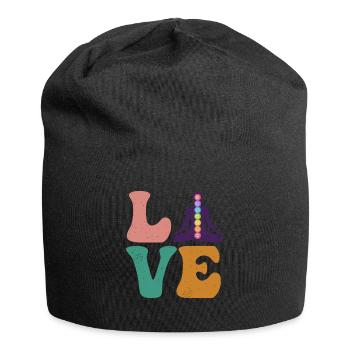 Chakra Guérisseur Chakra Guérison Reiki Maître AMOUR - Bonnet en jersey - noir - Devant