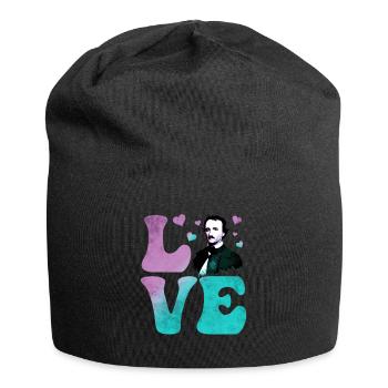 Edgar Allan Poe Littérature anglaise AMOUR - Bonnet en jersey - noir - Devant