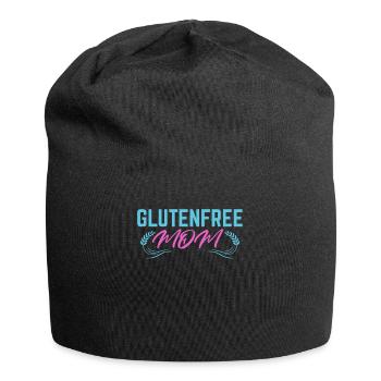 Glutenfrei Mutter - Jersey-Beanie - Schwarz - Vorne