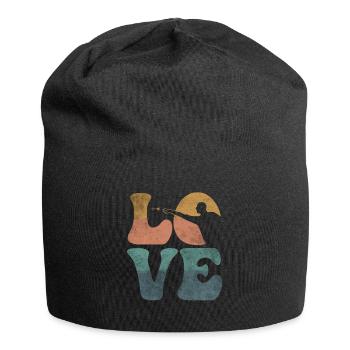 Dart player LOVE - Jersey Beanie - black - Front