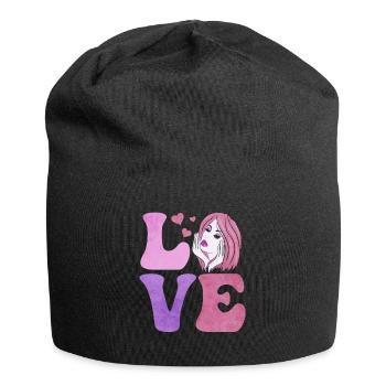 Dermatologist Dermatology Skin Care LOVE - Jersey Beanie - black - Front