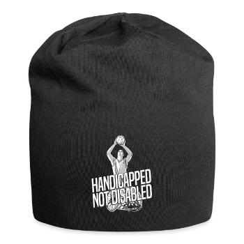 Basketball en fauteuil roulant - Bonnet en jersey - noir - Devant