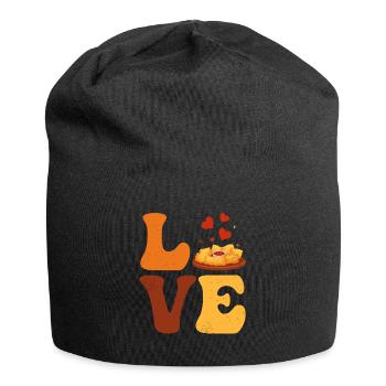 Nuggets de poulet Nug Nuggets LOVE - Bonnet en jersey - noir - Devant