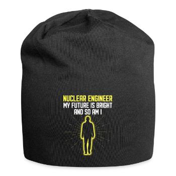 Kernkraftwerk - Jersey-Beanie - Schwarz - Vorne