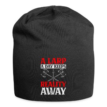 Live-Action-Rollenspiele - Jersey-Beanie - Schwarz - Vorne