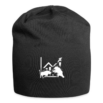 Day Trading Day Trader - Bonnet en jersey - noir - Devant