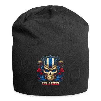 Vive la France - Bonnet en jersey - noir - Devant