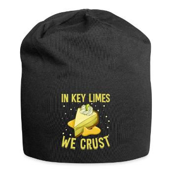 Fun dessert for Key Lime Pie lovers - Jersey Beanie - black - Front