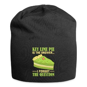 Dessert for Key Lime Pie Lovers - Jersey Beanie - black - Front