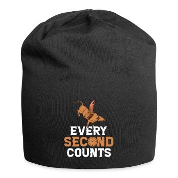 Stierreiter Stierreitender Cowboy - Jersey-Beanie - Schwarz - Vorne