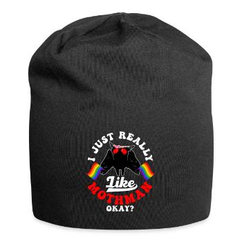 Kryptide Kryptozoologie - Jersey-Beanie - Schwarz - Vorne