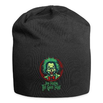 Be part of the fight for good, with a clown - Jersey Beanie - black - Front