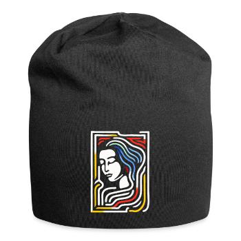 The Beautiful Labyrinth - Jersey Beanie - black - Front