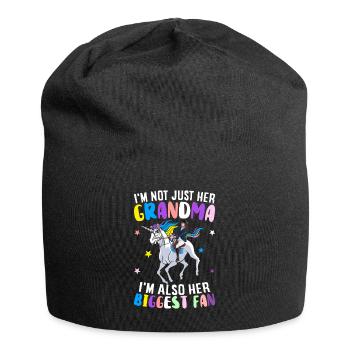 Barrel Racer Pferderennen Reiten - Jersey-Beanie - Schwarz - Vorne