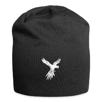 Papagei - Jersey-Beanie - Schwarz - Vorne
