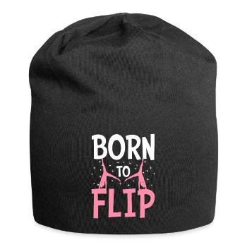 Cartwheel Gymnastics Cheerleading - Jersey Beanie - black - Front
