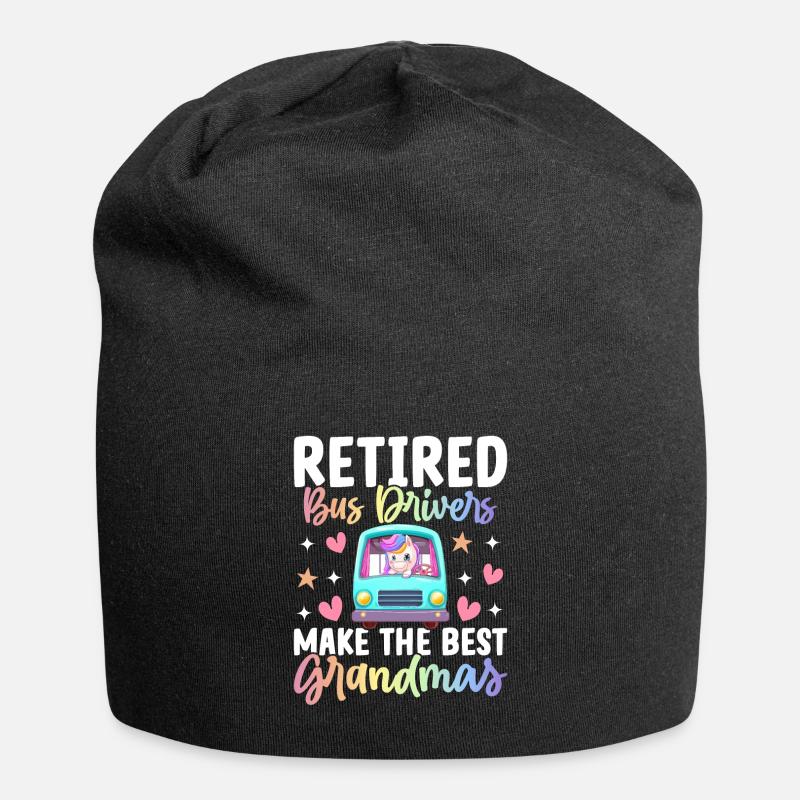 Busfahrer Oma - Jersey-Beanie - Schwarz