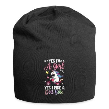 Dirt Biker - Jersey Beanie - black - Front