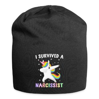 Funny Divorce Feminist - Jersey Beanie - black - Front