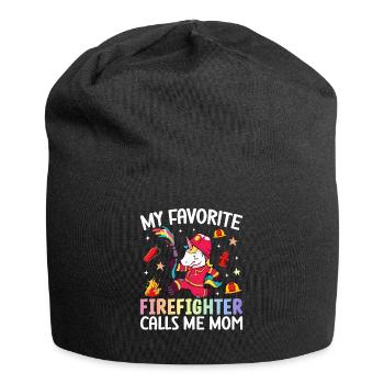 Firefighting - Jersey Beanie - black - Front