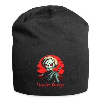 Anime Manga Cartoon: Samurai - Time for Revenge - Jersey Beanie - black - Front