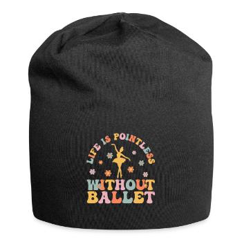 Groovy Ballerina - Jersey Beanie - black - Front