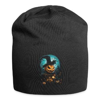 Halloween Creepy Artwork Horror - Jersey Beanie - black - Front