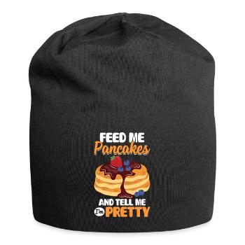 Funny Pancake Maker - Jersey Beanie - black - Front