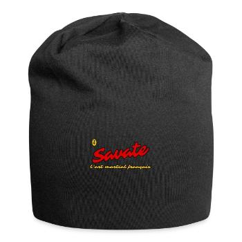 L’art martial français : la savate - Bonnet en jersey - noir - Devant