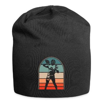 American football - Jersey Beanie - black - Front