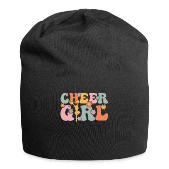 Groovy Cheerleading Cheerleader Cheer Squad - Bonnet en jersey - noir - Devant