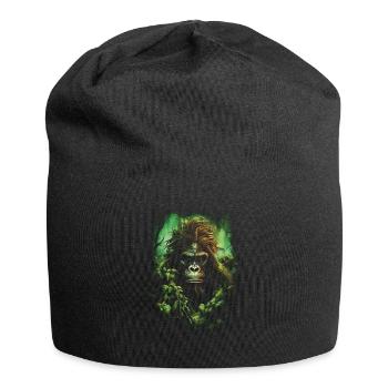 Orangutan Monkey Orangutan - Jersey Beanie - black - Front